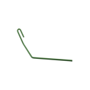 Griffe Ø9mm droite pour semoir LEMKEN 3537022 adaptable 