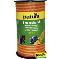 Ruban STANDARD 10 mm - rouleau 200 m - PATURA