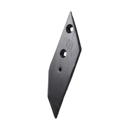 Pointe de soc renforcée droite pour charrue LEMKEN 3364150 adaptable - Blacksteel©