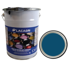 Peinture de finition Bleu NEW HOLLAND seau 5L| LACAGRI