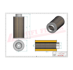 Filtre hydraulique adaptable HIFI FILTER SH61925