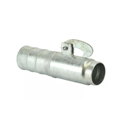 Raccord cannelé Ø 127 mm galva AL-FA 5" - mâle