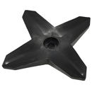 Grattoir étoile pour rouleaux spires adaptable - Blacksteel©
