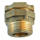 Raccord mâle à compression 16 bars en laiton adaptable