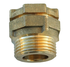 Raccord mâle à compression 16 bars en laiton adaptable