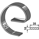 Ressort extérieur 10 x 35 mm pour cultivateur MARSK-STIG 01010041 adaptable