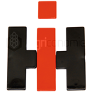 Emblème capot moteur pour machine agricole CASE IH 3057445R1 adaptable