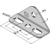 Halter für Torsionstriegel