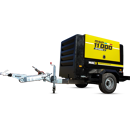 Compresseur mobile diesel MAC3 MSP 11000 Stage V sur essieu freiné