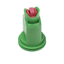 CVIT 110015 Doppelflachstrahl-Injektordüse grün, SW 8, Spritzwinkel 2x 110°. Strahlrichtung jeweils 30°,  Agrotop