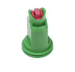 CVIT 110015 Doppelflachstrahl-Injektordüse grün, SW 8, Spritzwinkel 2x 110°. Strahlrichtung jeweils 30°,  Agrotop