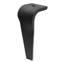 Dent droite pour herse rotative MORENI 8000782 adaptable - Blacksteel©