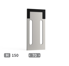 Grattoir avec plaquettes carbure VOGEL-NOOT PO 2630001 adaptable