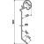 Dent gauche étrille pour LELY 3510300180 adaptable