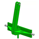 Triangle porte masses jerrican John-Deere CAT-2