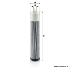 MANN  Ölfiltereinsatz H7010
