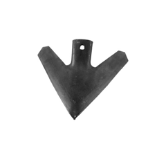 Soc à ailettes 355 mm pour cultivateur lourd adaptable - BlackSteel©