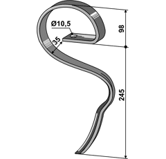 Garezinken 21017RLL Rau Nachbau