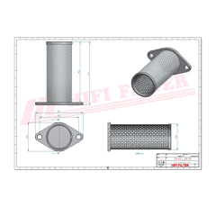 Filtre hydraulique adaptable HIFI FILTER SH59097