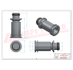 Filtre à urée
 adaptable HIFI FILTER SD70386