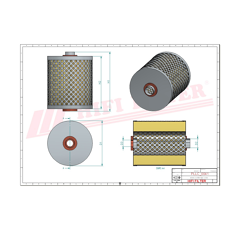 Filtre à huile adaptable HIFI FILTER SO679