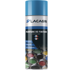 Peinture de finition Bleu MONOSEM RIBOULEAU aérosol 400ml| LACAGRI