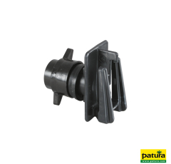 Lot de 10 isolateurs à vis pour cordes et rubans 40 mm - PATURA