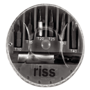 Boîte distributrice 6 embouts TORX + adaptateur