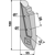 Reja para sembradora 180 mm 495924 - 494266 ACCORD - KVERNELAND adaptable