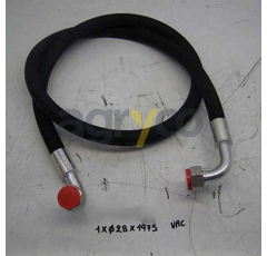 Tuyau hydraulique avec raccords pour téléscopique MANITOU 245175 adaptable
