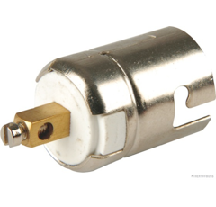 Lampenfassung, 1 polig, MetallSchraubanschlüsse, Höhe 30 mmDurchmesser 17mm, Sockelausführung BA15s Herth + Buss 85785102