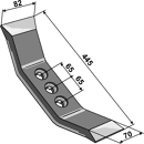 Tiefenlockererschar 101PEG17 Maschio Nachbau