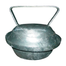 Bouchon à sphère galvanisé Ø 150