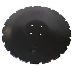 Disque crénelé ∅510x5 pour déchaumeur VOGEL & NOOT RA132406 adaptable - Blacksteel©