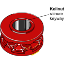 Pignon à chaîne pour épandeur KEMPER 52790 adaptable
