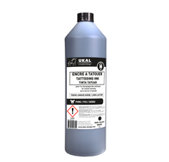 Encre à tatouer noire 1000 ml - RAIDEX
