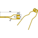 Dent de fenaison jaune pour faneuse NIEMEYER 600064 adaptable - BlackSteel©