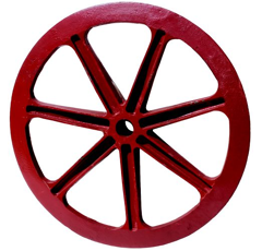Rueda packer Ø 700 x 100 mm adaptable - BlackSteel©