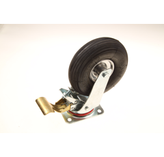 Lenkrolle 210x65 luftbereift mit Bremse LR210LBB