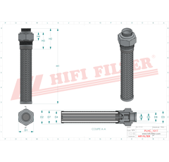 Filtre hydraulique adaptable HIFI FILTER SH62504