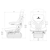 Siège pneumatique PVC - Maximo comfort plus MSG95A/731 | GRAMMER