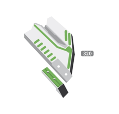 Lame décompacteur gauche AGRISEM TCS 653WG adaptable carbure