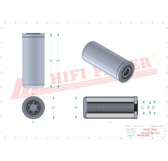 Filtre hydraulique adaptable HIFI FILTER SH66056