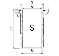 Chemise pour tracteur JOHN DEERE R520212 adaptable