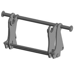 Interface d'accroche pour chargeur MAILLEUX / MANITOU