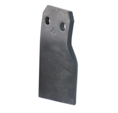 Fräsmesser links 182 x 80 x 10 mm für Rotavator MASCHIO - Nachbau
