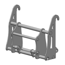 Interface pour télescopique JCB Q FIT/JCB COMPACT adaptable