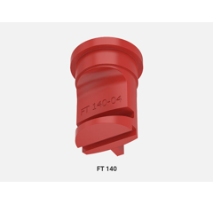Lechler Zungendüse FT 140-04 Rot - Kunststoff