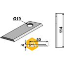 Couteau rotatif pour faucheuse JF-STOLL 1380-0027 adaptable - Blacksteel©