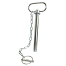 Bolzen mit Griff Durchm.19 Länge 189